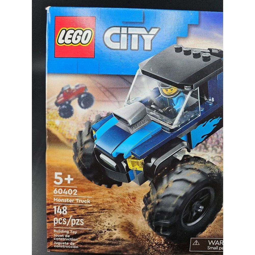 Lego City Monster Truck 60402 Building Toy 148 Pieces Ages 5+ Fun Construction S - Picture 2 of 9